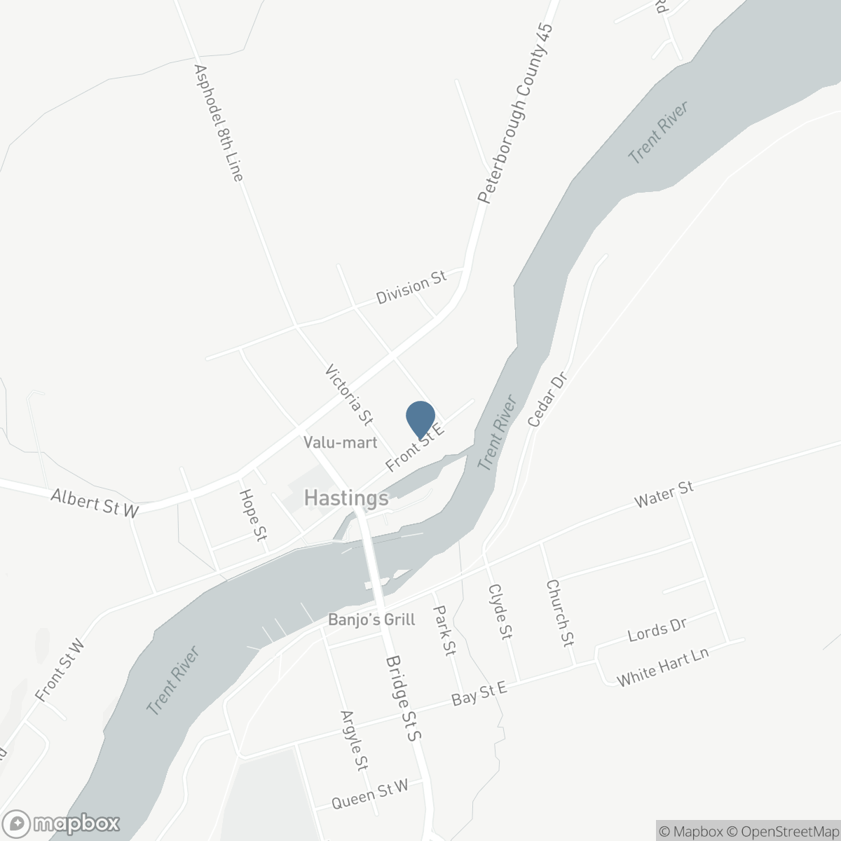 55 FRONT STREET EAST, Hastings, Ontario K0L 1Y0